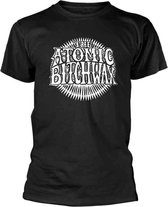 The Atomic Bitchwax Heren Tshirt -M- Sun Logo Zwart