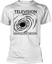 Television Heren Tshirt -XL- Marquee Moon Wit
