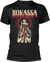 Bokassa Heren Tshirt -XL- Walker Texas Danger Zwart