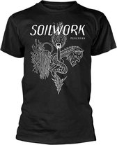 Soilwork Heren Tshirt -XL- Feverish Zwart