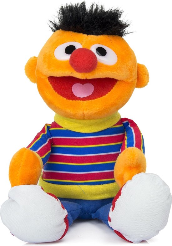 sofa Eerlijk droefheid Pluche Sesamstraat Bert en Ernie knuffels 25 cm - Speelgoed - Pluche  knuffels -... | bol.com