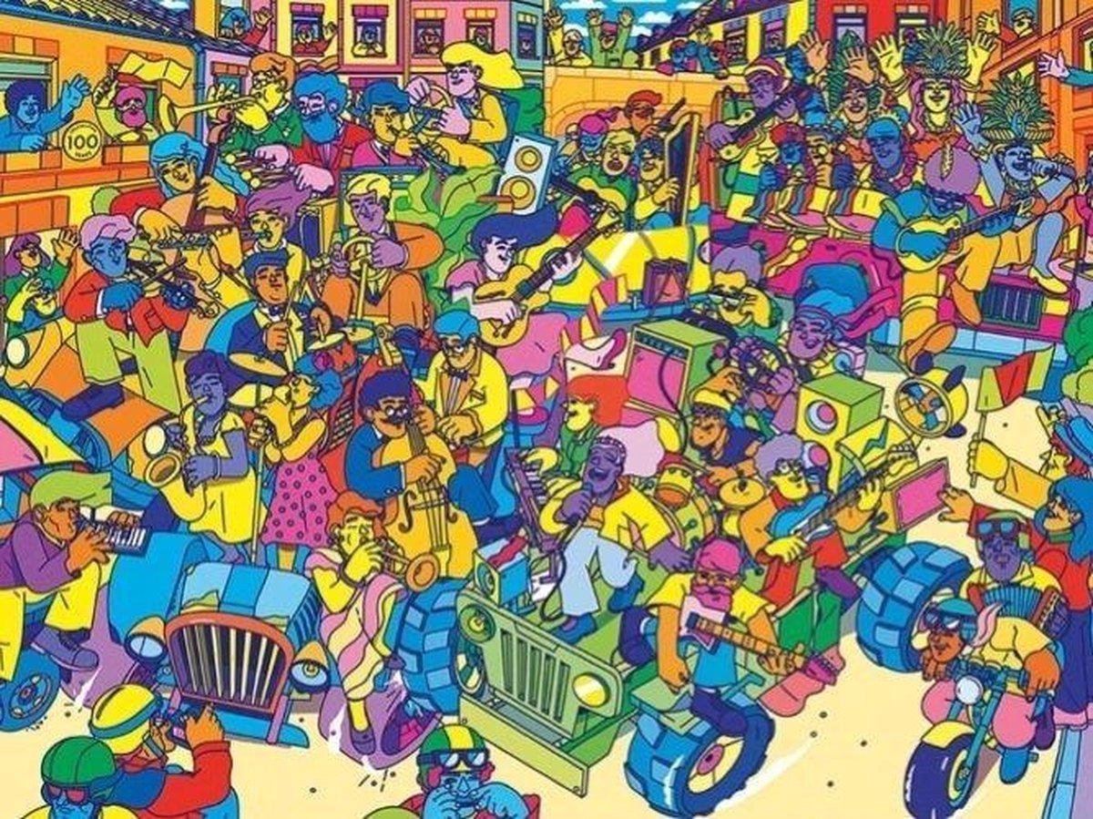 Legpuzzel - 1000 stukjes - Carnival - Gibsons puzzel