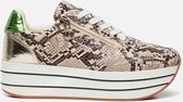 S.Oliver Sneakers slangenprint - Maat 41