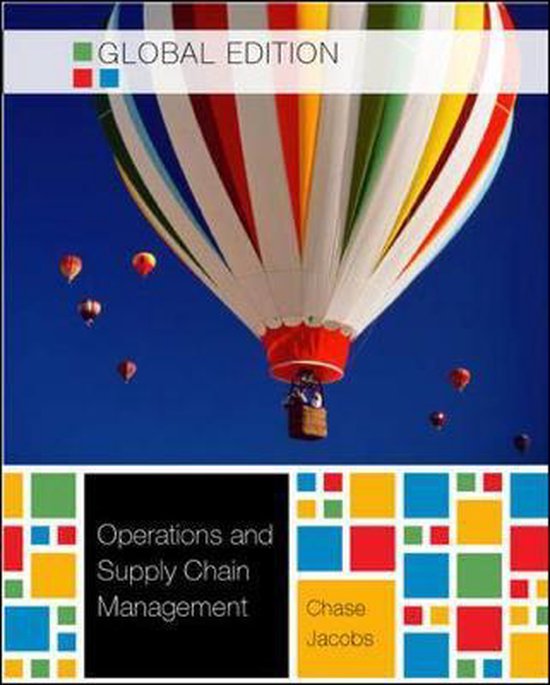 Supply Chain Management A Global Perspective 3rd Edition Pdf Operations and Supply Chain Management Global Edition | 9780071220903