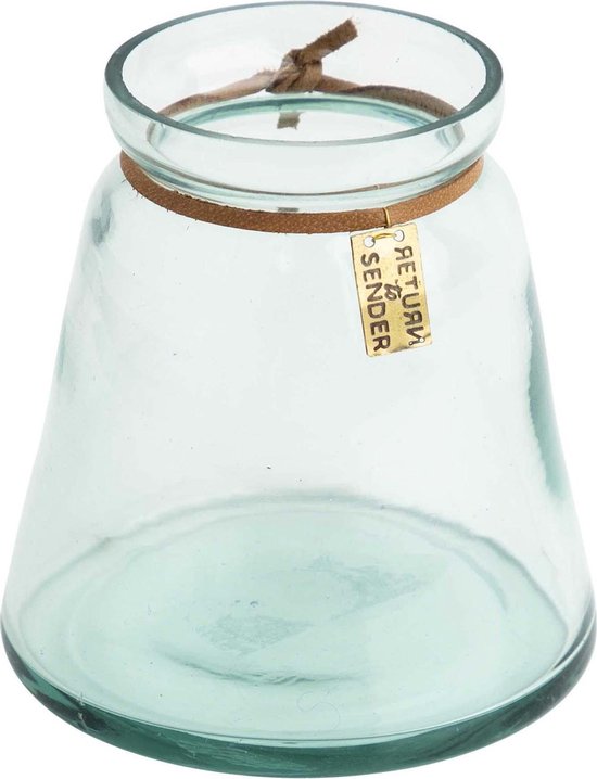 Return to Sender Vaasje 9 cm recycled glas