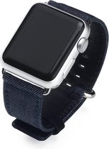 watchbands-shop.nl bandje - Apple Watch Series 1/2/3/4 (38&40mm) - DonkerBlauw