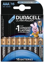 Duracell Ultra Power AAA  batterijen - 16 stuks
