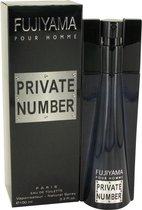 Fujiyama Private Number by Succes De Paris 100 ml - Eau De Toilette Spray