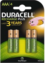 Duracell - 4 x AAA Recharge Plus Accu - 750 mAh