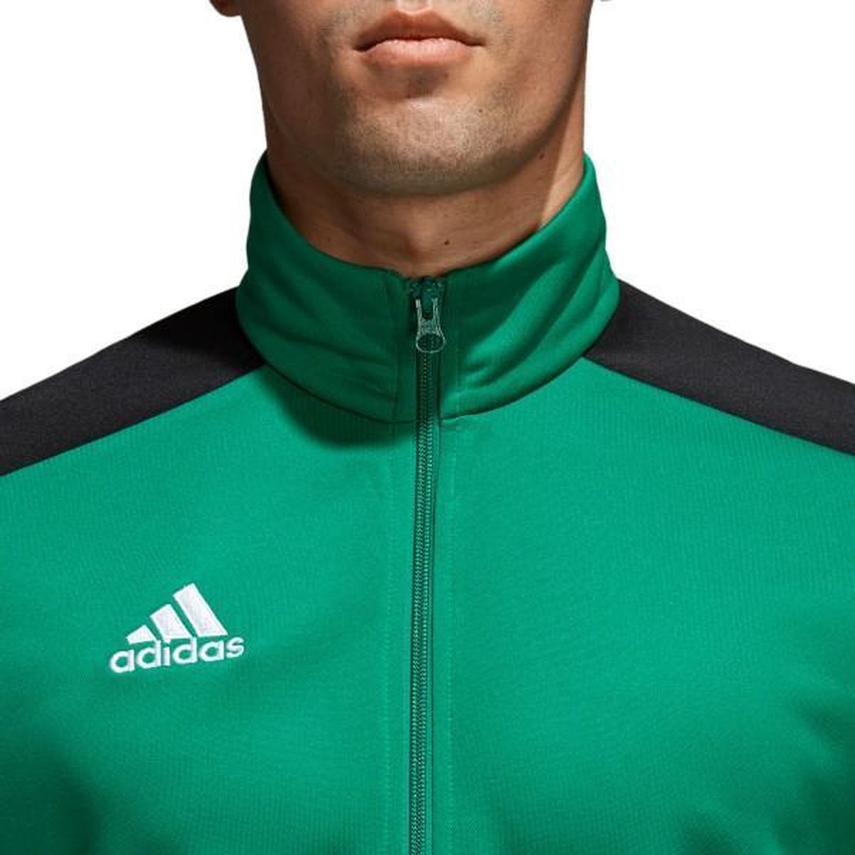 adidas Regista 18 Sportjas performance - Maat 164 - Unisex -  groen/zwart/wit | bol.com