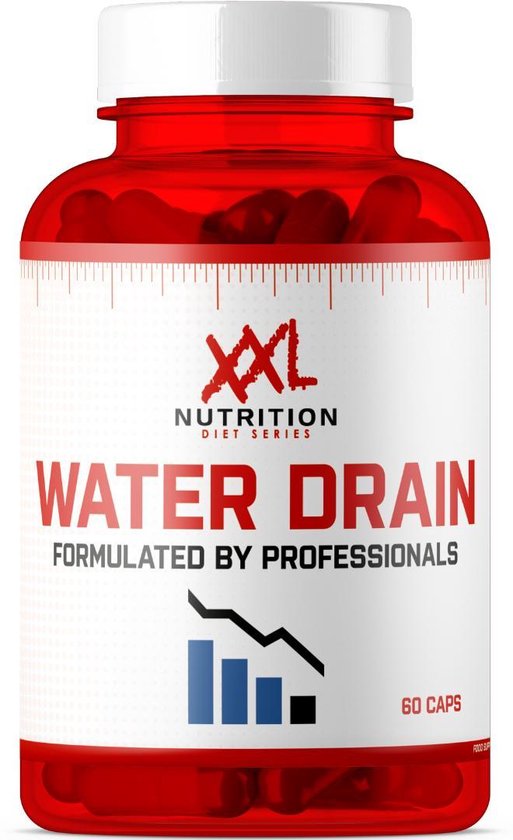 XXL Nutrition - Water Drain - Geconcentreerd Planten Extract - Water Out - 60 Capsules