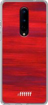 OnePlus 8 Hoesje Transparant TPU Case - Scarlet Canvas #ffffff