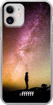 iPhone 12 Mini Hoesje Transparant TPU Case - Watching the Stars #ffffff