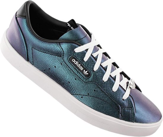 adidas Originals Sleek W - Dames Sneakers Sport Casual Schoenen Petrol  Zwart FV3403 -... | bol.com