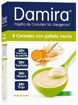 Damira Papilla 8 Cereales Con Galletas Maria Fos 6m 600g