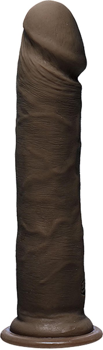 Goedkoopste Doc Johnson Realistic D - Realistische ULTRASKYN Dildo - 20 cm chocolate