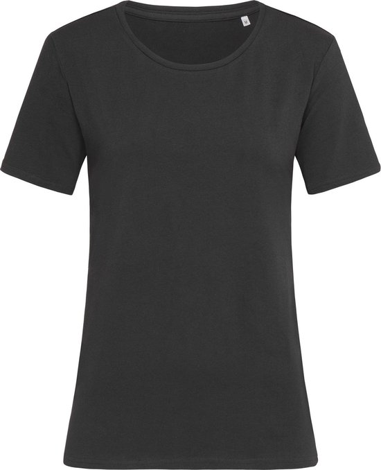 Stedman Dames/Dames Sterren T-Shirt (Zwart Opaal)