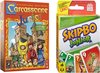 Afbeelding van het spelletje Spellenbundel - Bordspel - 2 Stuks - Carcassonne Junior & Skip-Bo Junior