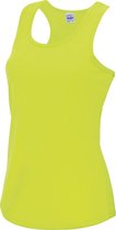 AWDis Just Cool Girlie Fit Sport Dames Vest / Tank Top (Elektrisch Geel)