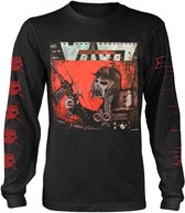 Voivod Longsleeve shirt -XL- War & Pain Zwart