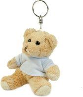 Mumbles Binx Teddybeer Koelkastmagneet / Sleutelhanger (Sleutelhanger (Lichtbruin))