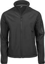 Tee Jays Herenprestatie Softshell-jasje (Zwart)