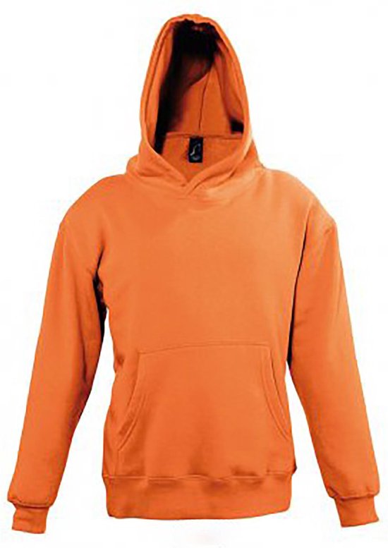 SOLS Kinderen/Kinderen Slam Hooded Sweatshirt (Oranje)