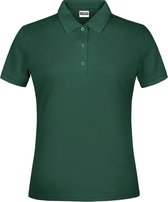 James And Nicholson Dames/dames Basic Polo Shirt (Donkergroen)