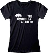 The Umbrella Academy Dames Tshirt -L- Logo Zwart