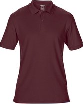 Gildan Heren DryBlend Volwassen Sport Dubbel Pique Polo Shirt (Maroon)