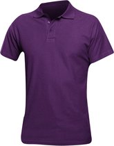 SOLS Heren Lente II Korte Mouw Zwaarlijvig Poloshirt (Donkerpaars)