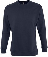 SOLS Heren Supreme Plain Cotton Rich Sweatshirt (Marine)