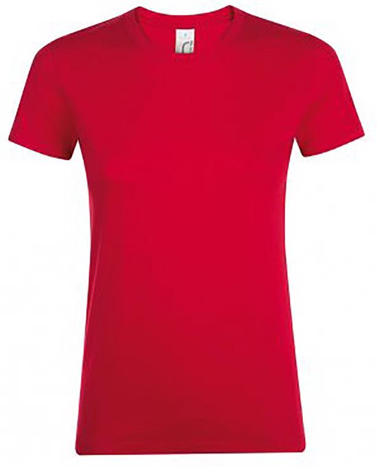 SOLS Dames/dames Regent T-Shirt met korte mouwen (Rood)