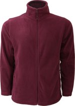 Russell Heren Full Zip Outdoor Fleece Jacket (Bourgondië)