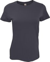 SOLS Dames/dames Imperial Heavy Short Sleeve T-Shirt (Muisgrijs)