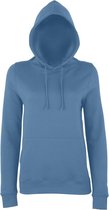 Awdis Gewoon Hoods Vrouwen/dames Girlie College Pullover Hoodie (Luchtmacht Blauw)