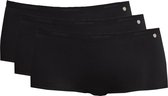 SCHIESSER 95/5 dames shorts (3-pack) - zwart - Maat: 44