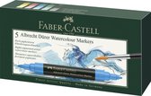 Faber Castell 5 Aquarel Markers Albrecht Dürer Doos 5 Stuks