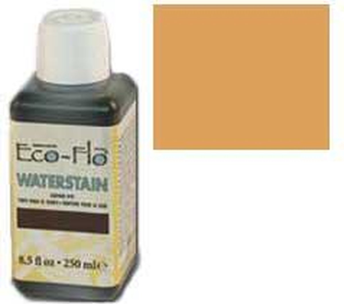 Leerverf Eco-Flo Waterstain Goud, 250 ml