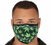 Green reusable mask 3 layers