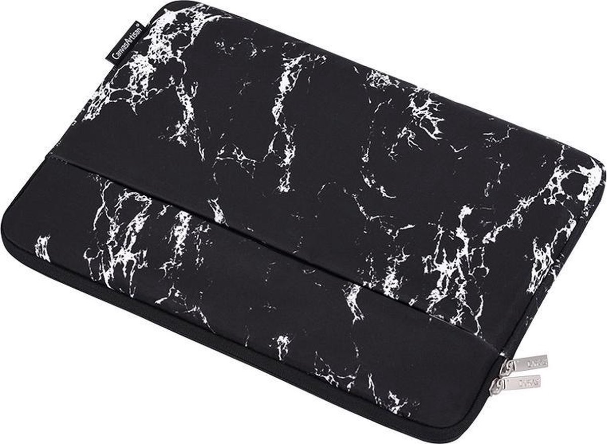 Housse Ordinateur Portable 15 Pouces Imprimé Marbré Doré – Protection Anti-chocs Et Anti-rayures