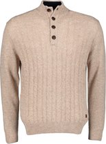 Jac Hensen Polo - Modern Fit - Beige - 3XL Grote Maten