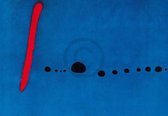 Joan Miro - Bleu II Kunstdruk 100x70cm
