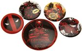 DEADPOOL - Pack 5 - pin - button