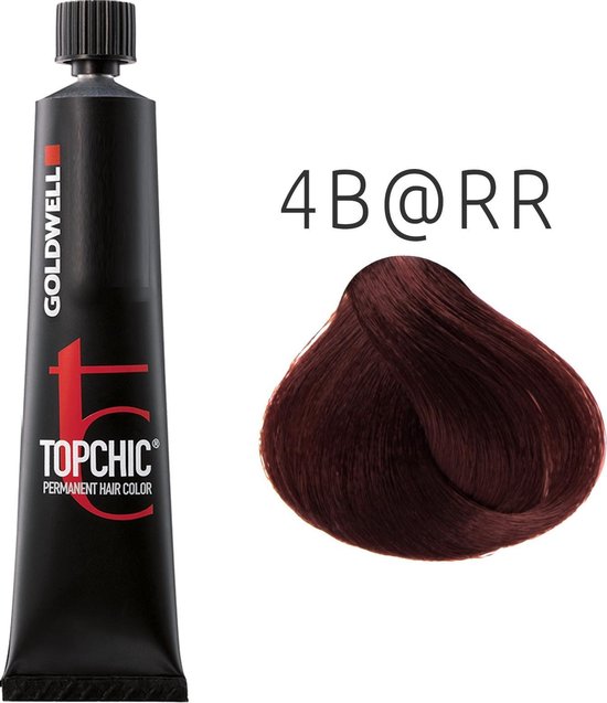 Goldwell - Topchic - 4B@RR Havana Brown @ Intense Red - 60 ml