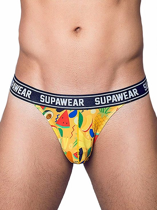 Supawear POW Thong Fruit Punch - MAAT XL - Heren Ondergoed - String voor Man  - Mannen... | bol.com