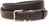 Bruine heren pantalonriem 3.5 cm breed - Bruin  - Echt Leer - Taille: 110cm - Totale lengte riem: 125cm