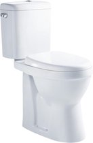 Nemo Go XJoy Rimless PACK staand toilet verhoogd AO zonder spoelrand porselein wit wczitting softclose