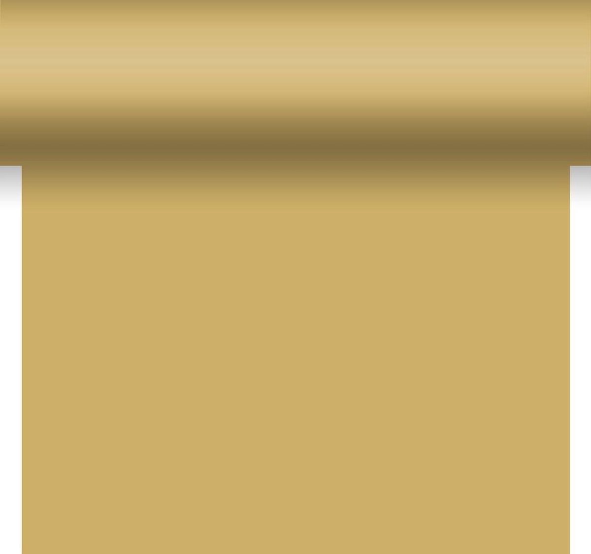Tafelloper goud - Duni Tafelloper 480 Cm Papier Goud - Tafel versiering - duni