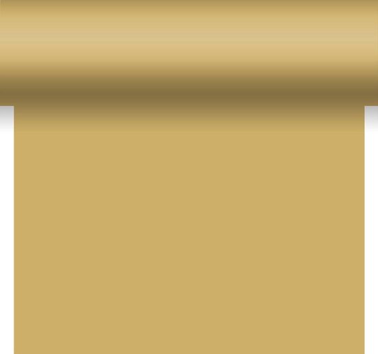 Tafelloper goud - Duni Tafelloper 480 Cm Papier Goud - Tafel versiering